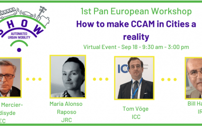 SHOW successfully holds first pan-European Workshop  “How to make CCAM in Cities a reality?”