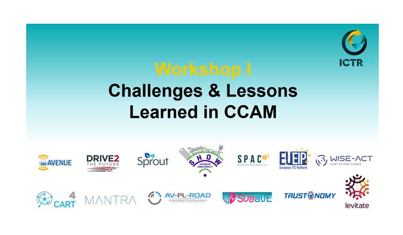 SHOW at ICTR2021: a key workshop on CCAM