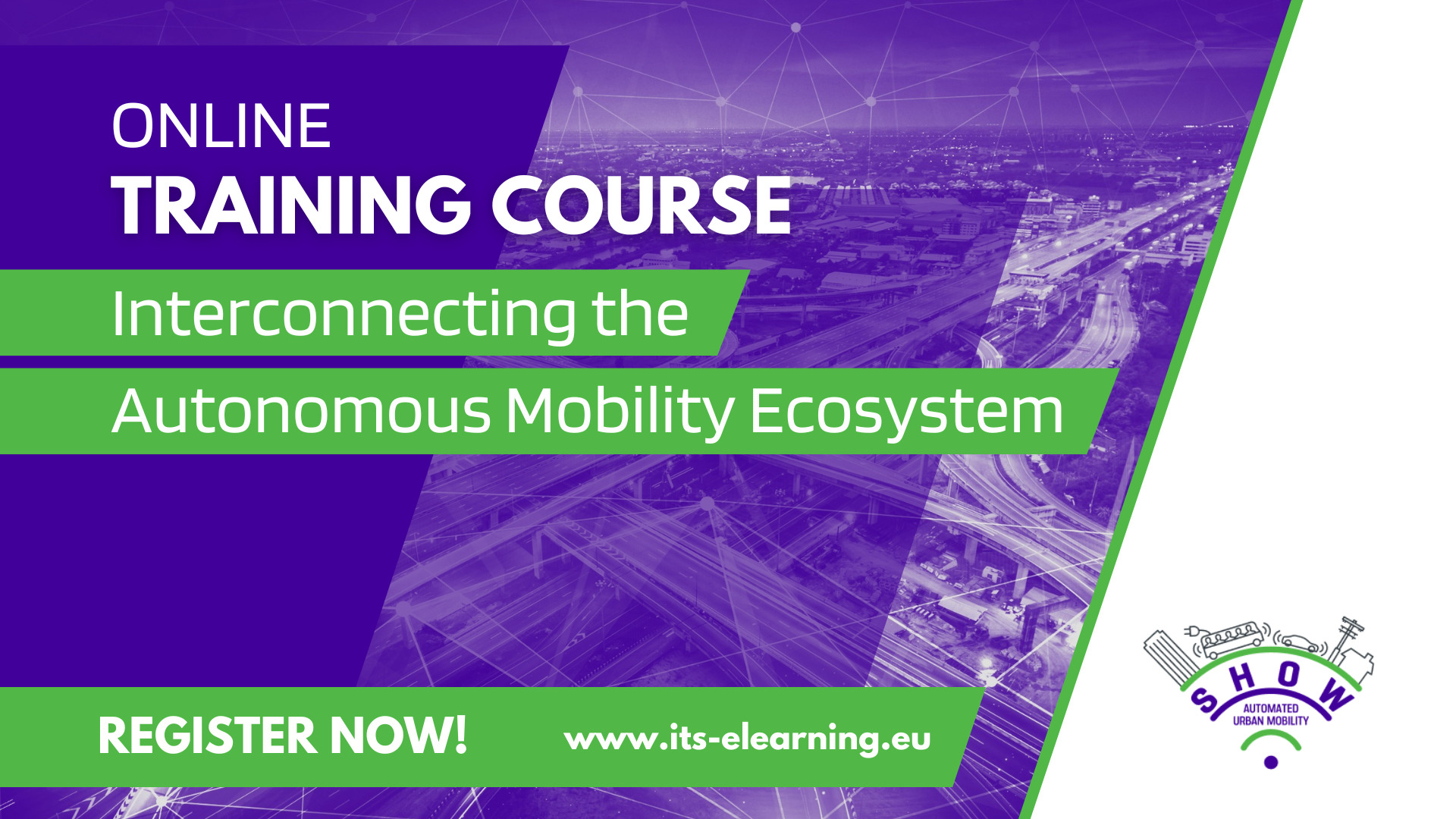 New SHOW course: An Introduction to the Interconnection of Autonomous Mobility Ecosystems